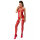 Bodystocking im Strumpfhalterstil - RotOne Size (S-L 34 - 40)