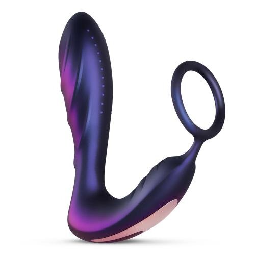 Hueman - Black Hole Analvibrator Mit Penisring