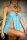 Kiss & Tell 2-teiliges Babydoll-Set - Newport-BlauS/M