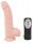 Pulsierender und vibrierender Dildo - 20 cm