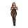 Baci - Catsuit mit offenem Schritt und Strumpfband-Look - Für KurvenQueen Size (46 - 52)