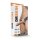 Dr. Skin - Hohler Strap-on-Dildo mit Gurtzeug 18 cm - Beige