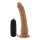 Dr. Skin – Vibrator mit Saugnapf 21,6 cm – Mokka