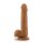 Dr. Skin – Realistischer Dildo mit Saugnapf 20 cm – Mokka