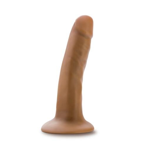 Dr. Skin – Realistischer Dildo mit Saugnapf 14 cm – Mokka