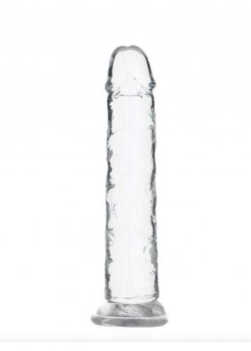 Crystal Addiction - Transparenter Dildo - 18 cm