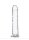 Crystal Addiction - Transparenter Dildo - 18 cm