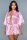 Getting Ready Satin-Kimono - PinkXXXL