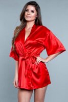 Getting Ready Satin-Kimono - RotXXXXL