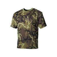 US T-Shirt, halbarm, M 95 CZ tarn, 160g/m²