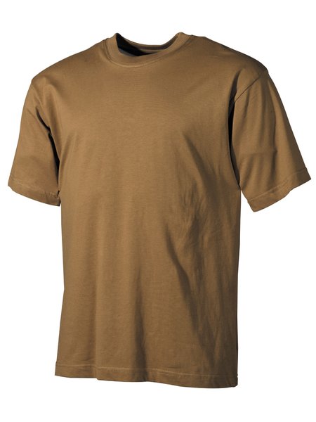 The US T-shirt, half-poor, coyote, 160 g / m ²