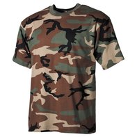 The US T-shirt, half-poor, woodland, 160 g / m ²