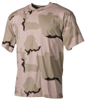 US T-Shirt, halbarm, 3 Farben desert, 160g/m²