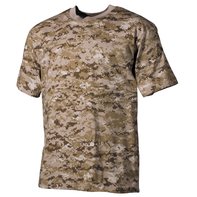 US T-Shirt, halbarm, digital - desert, 170g/m² -