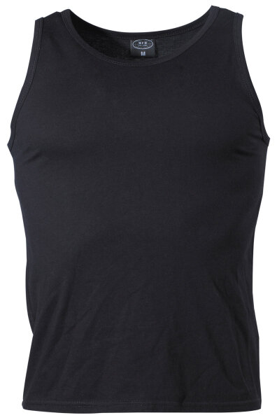 US Tank-Top, Schwarz, 160 g/m²