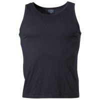 US Tank-Top, Schwarz, 160 g/m²