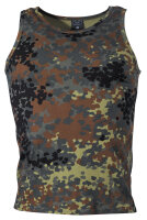 BW Tarn Tank-Top, flecktarn, 160 g/m²