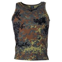 BW Tarn Tank-Top, flecktarn, 160 g/m²