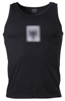 BW Tank-Top, Schwarz, mit Adler