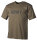 T-Shirt, bedruckt, "Army", oliv