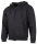 Kapuzen Sweatshirt-Jacke, "PC", 340g/m², Schwarz